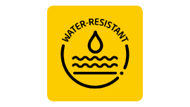 High performance mark descriptor water-resistant